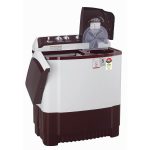 LG 8.5 kg 5 Star Semi-Automatic Top Load Washing Machine (P8530SRAZ, Burgundy, Roller Jet Pulsator) - Image 8