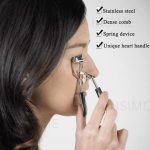 INSIME Pro eyelash curler for women | Strong, Contoured Eyelash curler tool for Pinch free Non slip Eye lash curl | Eye opening, Voluminous Eye lash curler for women - Image 3