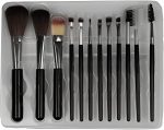 SOLDTRUE M.A.C Premium Makeup Brush Set Of 12 Pieces For Professional Party Makeup Foundation Eyeshadow Ebbrow mascara Brushes Face Powder Brush (Multicolor) - Image 2