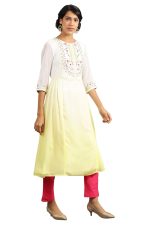 Wishful Women's Georgette Straight Kurta - Image 4