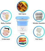 SeMi AuToMaTiC FoLdInG 9L SmAlL MiNi WaShInG MaChInE WiTh DrYeR DeEp CLeAnInG FoR UnDeRwEaR WaShINg MaChInE SeMi AuToMaTiC B1 - Image 2