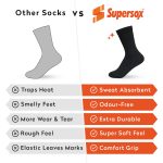 Supersox Regular Formal/Office Wear Socks for Women, Made With Breathable, Anti Odour & Moisture Absorbent Combed Cotton, Ideal Socks For Summer (Pack Of 3) - Image 5