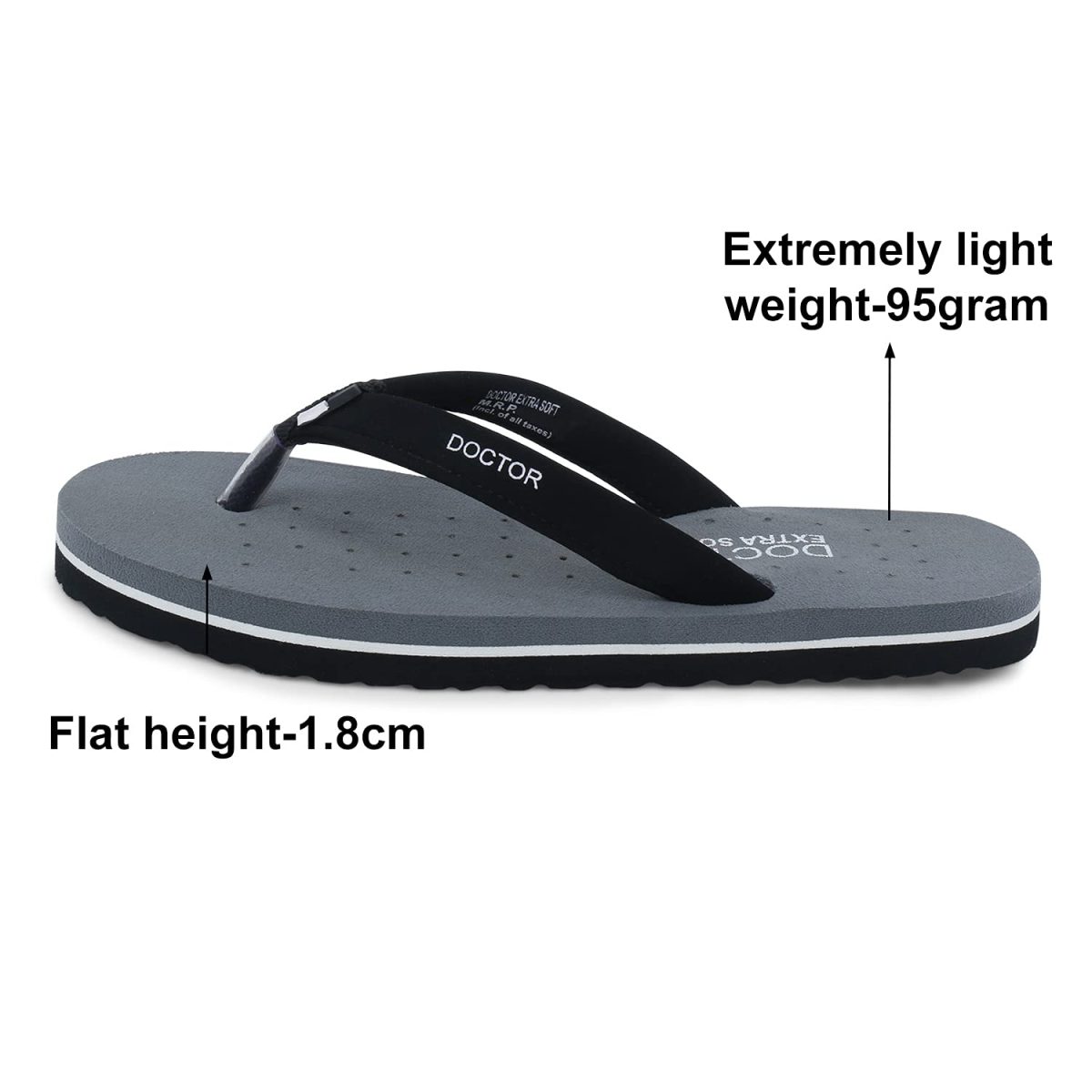 DOCTOR EXTRA SOFT House Slipper for Women's Care Dr Orthopaedic Super Comfort Fitting Flat Cushion Chappal Flip-Flop for Ladies & Girl’s - Image 7