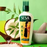SESA Ayurvedic Hair Oil With Bhringraj & 17 Rare Herbs With Coconut Oil and 4 Nourishing Oil For Hair Growth Help Control Hair Fall with Easy Oil Applicator For Women and Men (200 ml) - Image 8