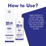 KLM iMxia Plus Hair Strengthening Shampoo, 150ml |Enriched with Procapil & Essential Nutrients | Sulphate & Paraben-Free - Image 6