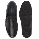 FAUSTO Men Leather Formal Pull-On Shoes - Image 4