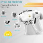 TRADITION KNITWEARS Sports Soccer Football Jersey Regular Fit Half Sleeve Round Neck T-Shirt for Kids, Boys & Men - Image 3