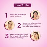 Bella Vita Organic Growbrow - Eyelash, Lashes & Eyebrows Hair Growth & Volume Serum With Castor, Onion Oil & Vitamin E, 12 ML - Image 7