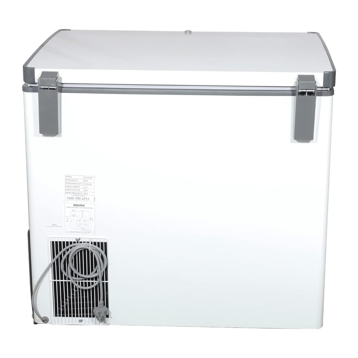 Voltas 205 SD CF Single Door Deep Freezer, 205 Liters, White - Image 6