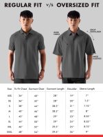 The Souled Store Color Block: Cayenne Men and Boys Short Sleeve Collared Neck Cotton Oversized Polos - Image 6