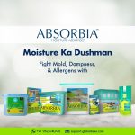 Absorbia Moisture Absorber | Classic Pack of 6 (600ml Each) | Moisture Absorber for Wardrobe | Dehumidifier for Room Moisture | Air Freshener for Room, Toilet | Compact Size | Moisture Absorbers - Image 6
