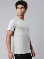 Levi's 025 Men's Premium Soft Cotton Solid T-Shirt - Round Neck, Short Sleeves with Side Branding (Pack of 1) - Image 3
