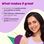 The Plant Fix Plix Jamun Acne Spot Corrector Gel For Reducing Active Acne | Day & Night Gel | Controls Oil & Soothes Inflammation | For Men & Women | 15g - Image 3