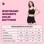 Bodyband Women's Stretchable Cycling Shorts - Skin Fit Tights for Gym, Sports, Running, Yoga and Dresses - Image 2