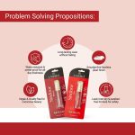 Lashika Liquid Sindoor | Red & Maroon | Vegan, Water-Resistant & Long-Lasting | Pack of 2 | 7ml each (Red & Maroon) - Image 2