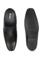 Bata Men BOSS-Demon Black Formal Shoes - Image 5