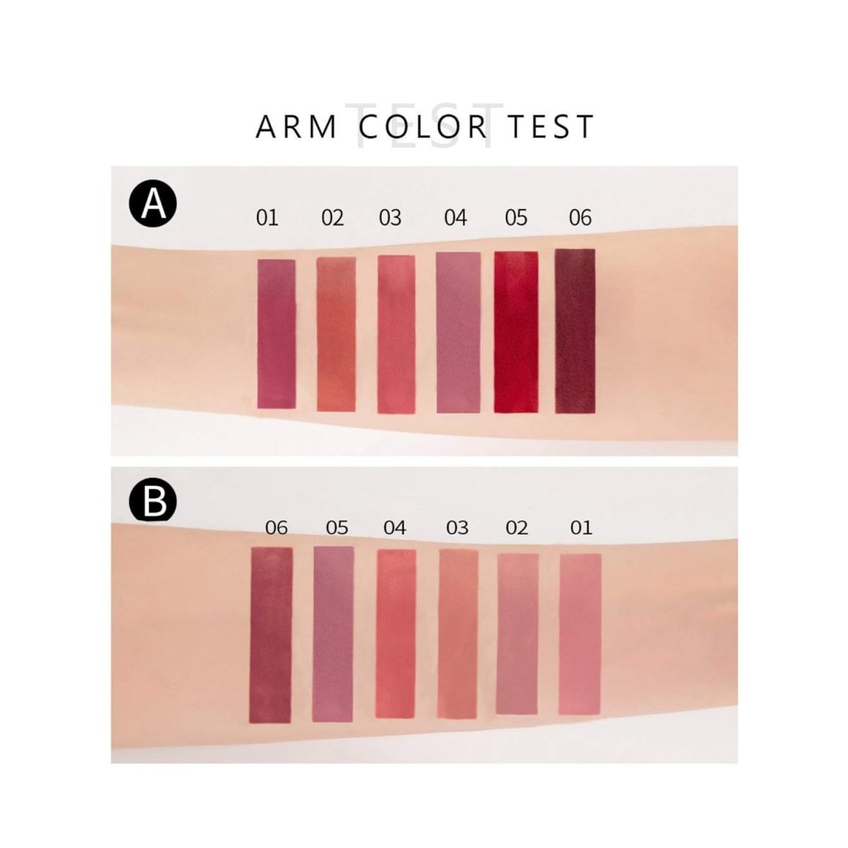 HUDACRUSH HUDA CRUSH 6-Piece Liquid Matte Nude Lipstick Set - Velvet Waterproof Mini Lipsticks for Women, Non-Stick Formula - Image 5