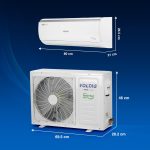 Voltas 1 ton 3 Star Inverter Split AC (Copper, 4-in-1 Adjustable Mode, Anti-dust Filter, 123V CAE, White) - Image 3