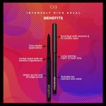 Colorbar cosmetics Intensely Rich Kajal-Creatively, Black, 0.30 g | Moisturizing | Longlasting | Smudge Proof |Long-wearing | Waterproof - Image 5