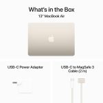 Apple 2024 MacBook Air 13″ Laptop with M3 chip: 34.46 cm (13.6″) Liquid Retina Display, 16GB Unified Memory, 512GB SSD Storage, Backlit Keyboard, 1080p FaceTime HD Camera, Touch ID- Starlight - Image 6