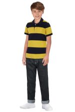 Allen Solly Boy's Cotton Regular Fit Polo T-Shirt - Image 5