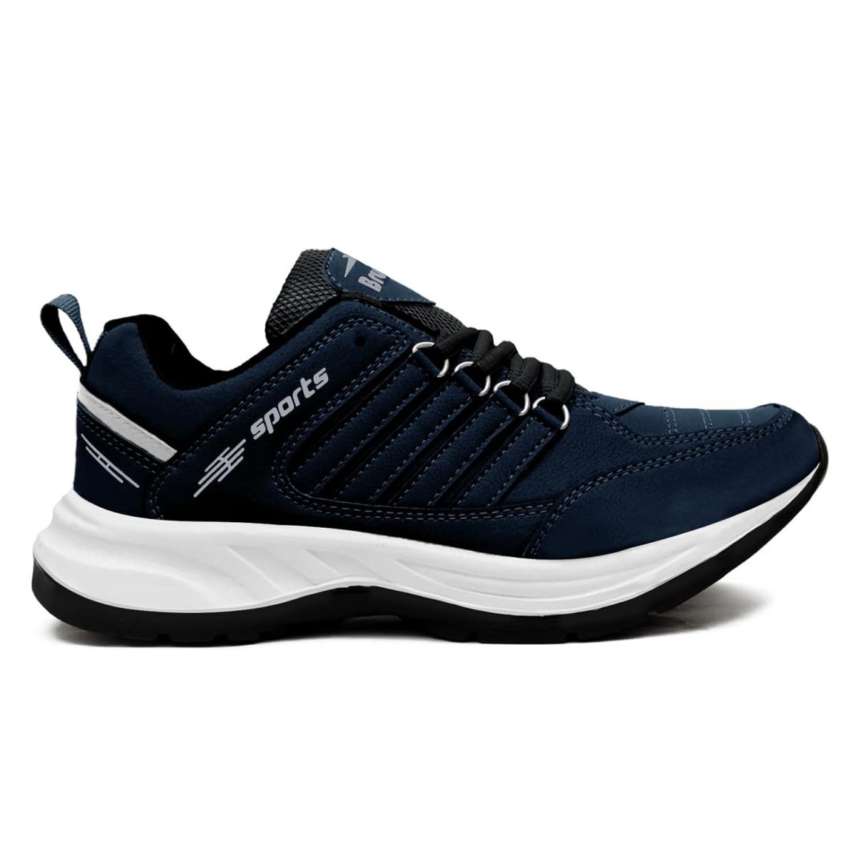 BRUTON EVA Lite Sport Shoes Running Shoes for Men- Blue - Image 2