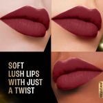 LAKMÉ Forever Matte Lipstick, Made With French Rose Oil Extracts, Burgundy Bloom, 4.5G - Image 3