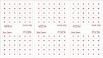 Vama Fashions Velvet Round KumKum Bindi Small Size Red tikli for women & Girls (Size 3mm,Pack of 180 Bindis) - Image 3