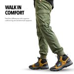 Boldfit Trekking Shoes for Men Hiking Shoes for Men for Outdoor High Neck Shoes for Men Anti Skid Boot Shoes for Men for Hiking, Trekking Shoes Water Repellent Tracking Shoes for Men - 8, Sandstorm - Image 5