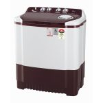 LG 8.5 kg 5 Star Semi-Automatic Top Load Washing Machine (P8530SRAZ, Burgundy, Roller Jet Pulsator) - Image 11