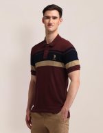 U.S. POLO ASSN. Men's Striped Slim Fit Polo Shirt - Image 5