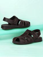 Bata Men Classic Sandal Black Sandals - Image 7