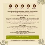 Nat Habit - Fresh Ready To Apply Henna Paste, Pre-Soaked in Black Tea and Herbs,100% Natural Rajasthani Henna, Imparts Rich Brown Shade (Pack of 3 x 220g) - Image 10