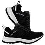 BRUTON EVA Lite Sport Shoes Running Shoes for Men- Black - Image 5