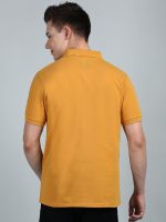 Lux Cozi Men's Solid Relaxed Fit Polo Shirt - Image 5