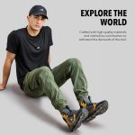 Boldfit Trekking Shoes for Men Hiking Shoes for Men for Outdoor High Neck Shoes for Men Anti Skid Boot Shoes for Men for Hiking, Trekking Shoes Water Repellent Tracking Shoes for Men - 8, Sandstorm - Image 7