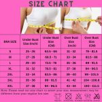 GLAMORAS Women Polyester Spandex High Impact Front Zip Sports Bra Longline Fitness Criss Cross Back Crop Tops for Gym, Yoga & Workout - Size: M-4XL - Image 6