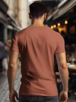 BULLMER Trendy Printed Cotton Blend Crew Neck/Round Neck Half Sleeve Tshirt for Men- Pack of 2 - Image 4