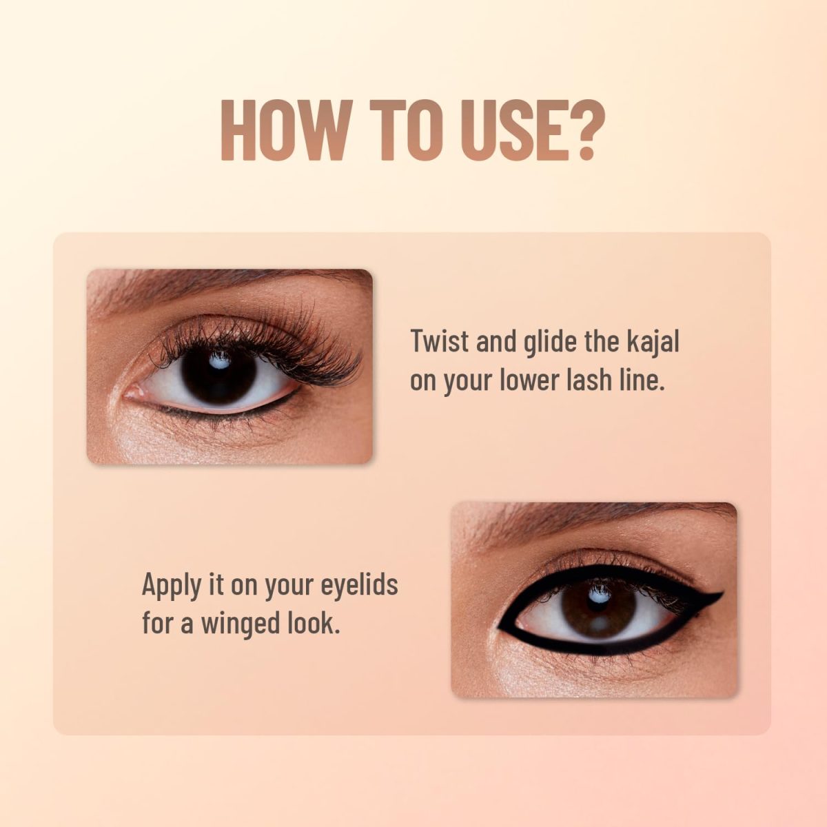 Swiss Beauty You & Eye Power Black Kajal | Waterproof & Smudge-Proof | 24 Hour Stay | Matte Finish Black Kajal | 0.30gm - Image 7