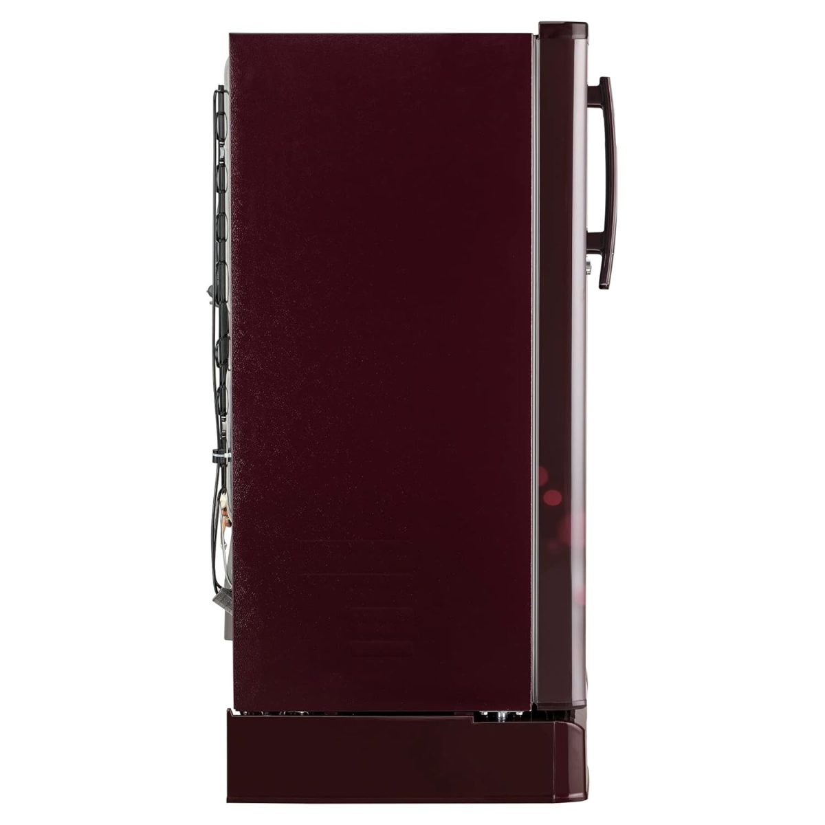 LG 185 L 4 Star Inverter Direct-Cool Single Door Refrigerator (GL-D199OSEY, Scarlet Euphoria, Base stand with drawer) - Image 13