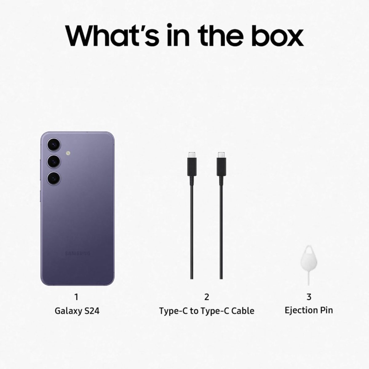 Samsung Galaxy S24 5G AI Smartphone (Cobalt Violet, 8GB, 256GB Storage) - Image 10