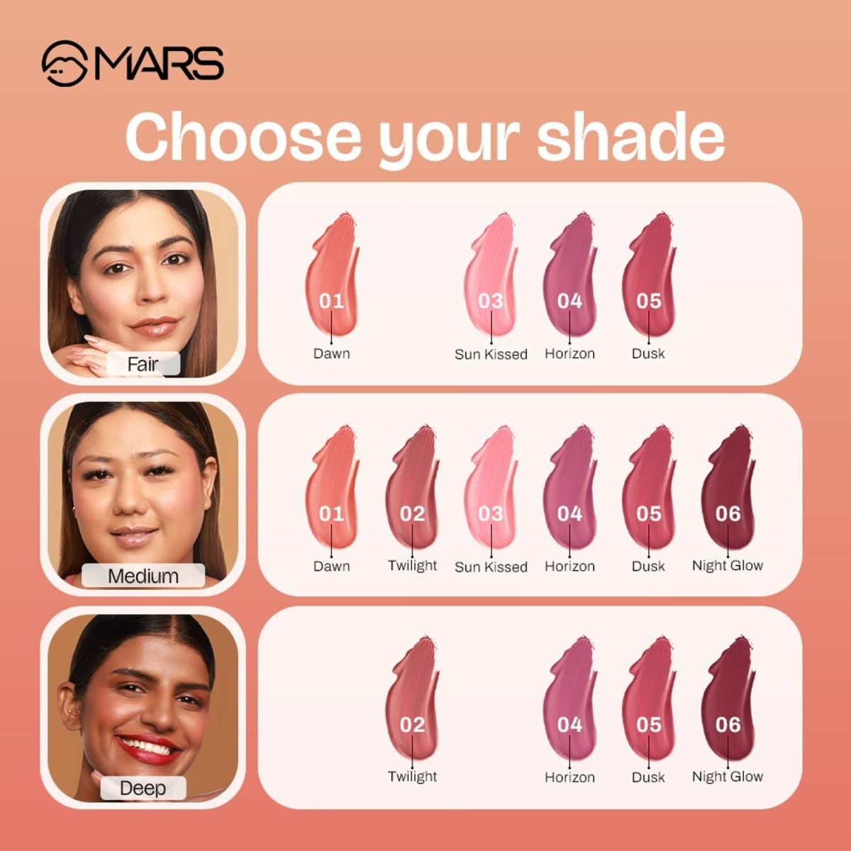 MARS Liquid Blush Hour | Dewy-Matte Finish | Highly Pigmented | Lightweight & Long-Lasting Formula | Effortless Application (12 ml) (02-TWILIGHT) - Image 6
