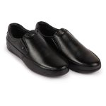 FAUSTO Men Leather Formal Pull-On Shoes - Image 7