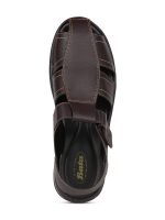 Bata Men Classic Sandal Black Sandals - Image 5
