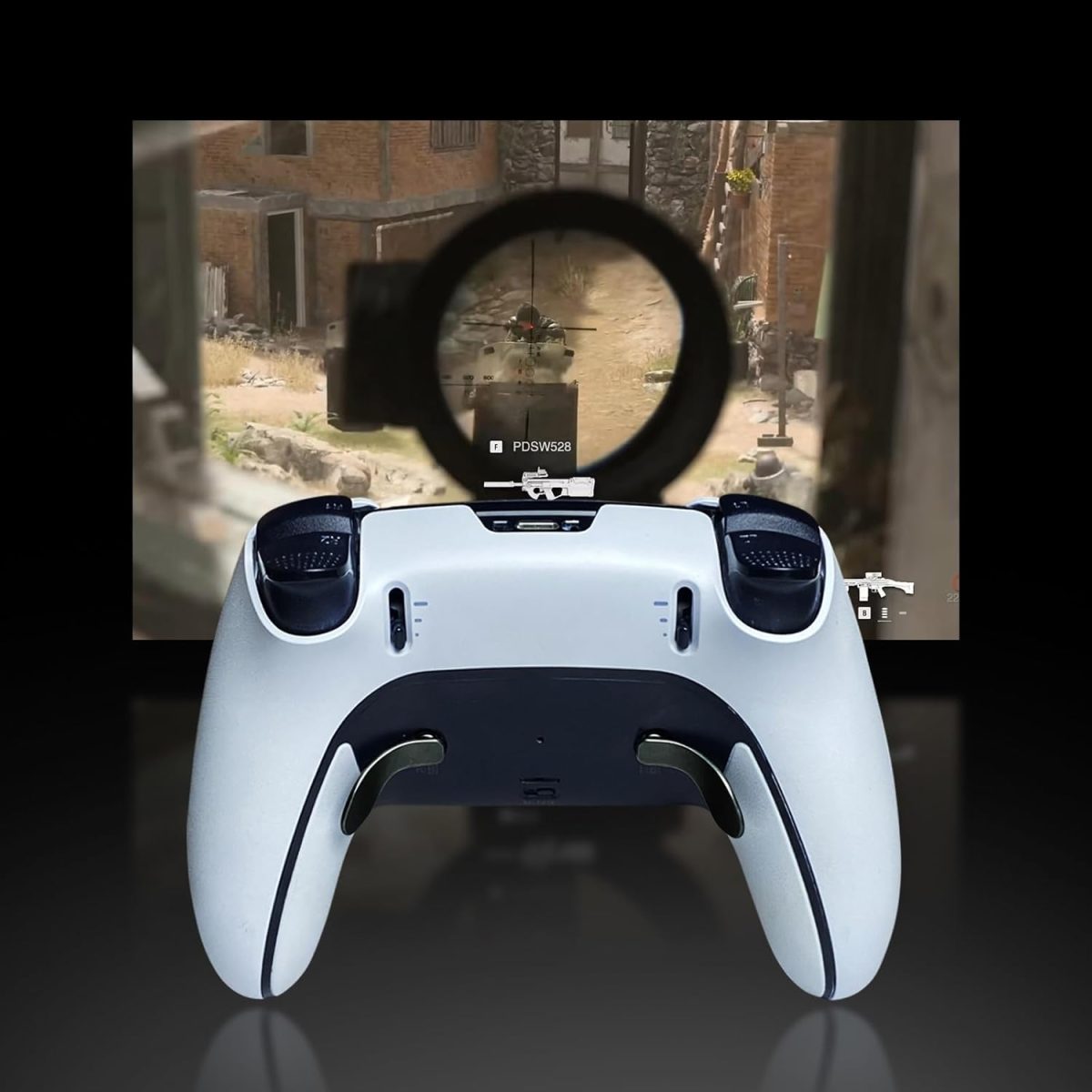 Metal Back Paddles for PS5 Edge Controller, 4PCS Back Buttons for PS5 Dual Sense Edge Game Controller, Paddles Trigger Buttons Replacement Accessories - Image 6