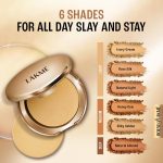 LAKMÉ 9 To 5 Primer With Matte Powder Medium Coverage All Skin Foundation Compact, Silky Golden, 9G - Image 7