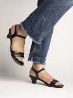 Shoetopia Women Kitten Heel Sandal - Image 2