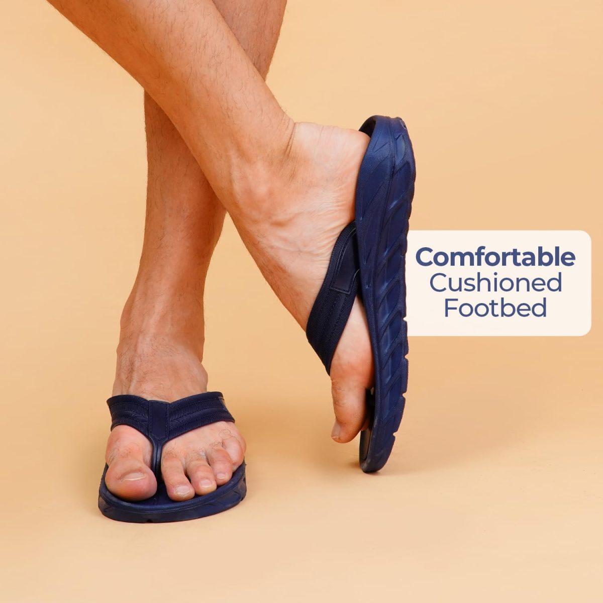 YOHO Cushion Slippers for Men| Durable| Lightweight| Waterproof - Image 3