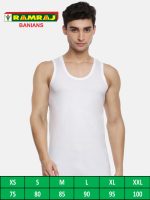 RAMRAJ COTTON Men's Solid Regular Fit Vest - Image 8