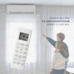 Woniry Air Conditioner Remote Control Compatible for LG AKB73975614 Split AC Remote (36 I) - Image 3